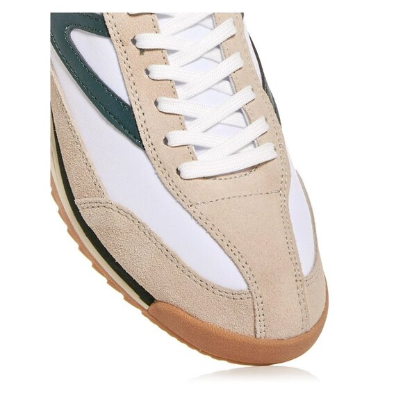 NEW TRETORN Suede Retro Joggers White/green for women 1125 3S2 - Picture 4 of 13